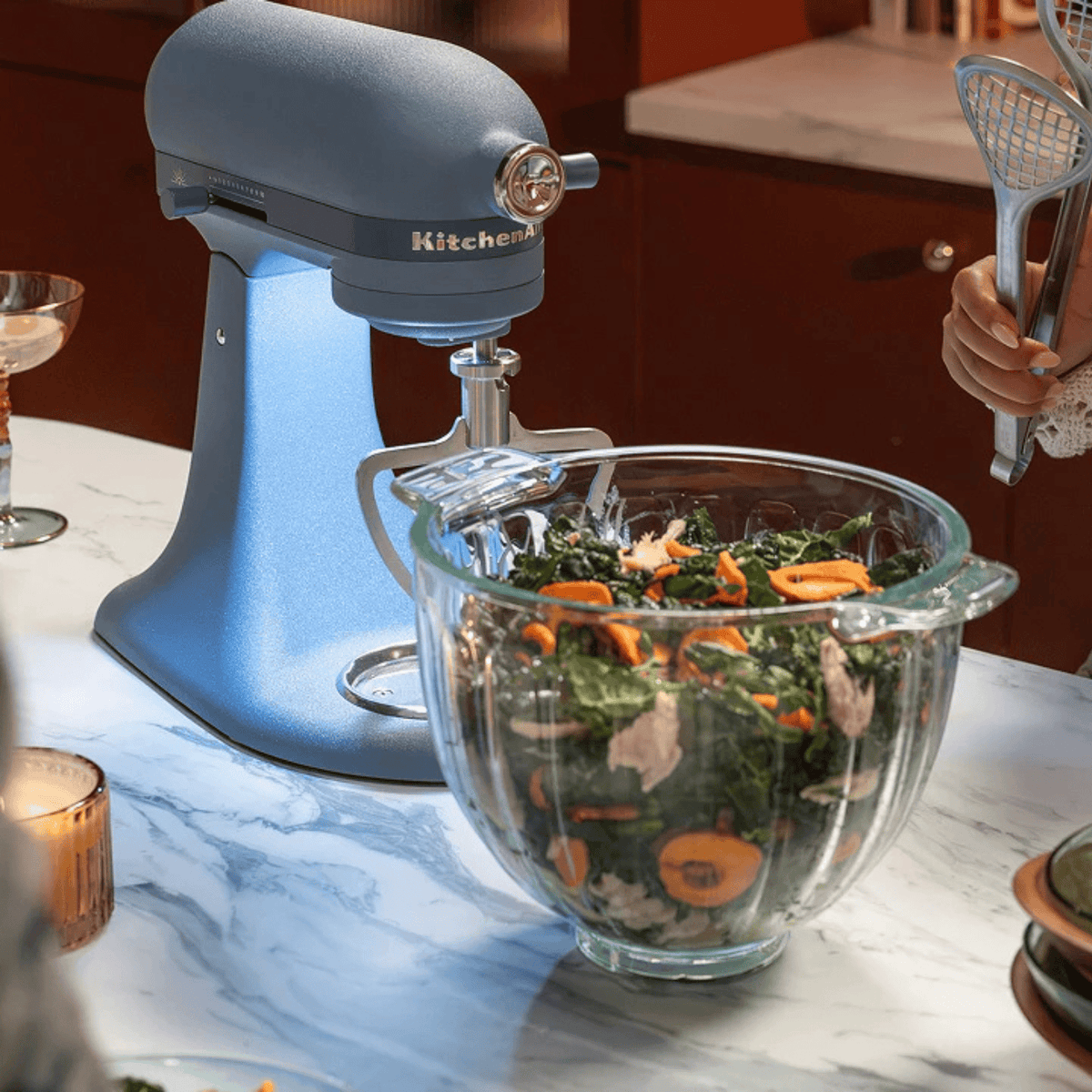 KitchenAid Artisan Plus Tilt-Head Stand Mixer KSM50 Luminaire - Design Series 2026