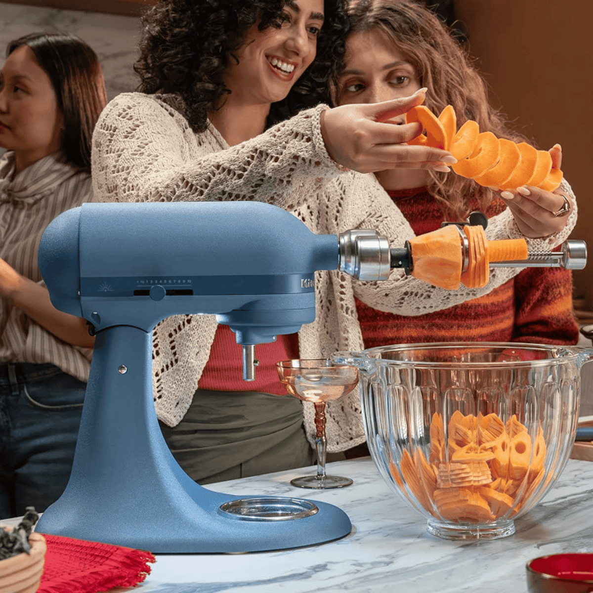 KitchenAid Artisan Plus Tilt-Head Stand Mixer KSM50 Luminaire - Design Series 2026