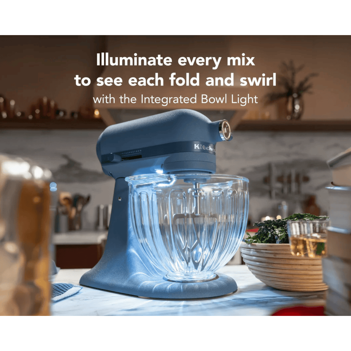 KitchenAid Artisan Plus Tilt-Head Stand Mixer KSM50 Luminaire - Design Series 2026