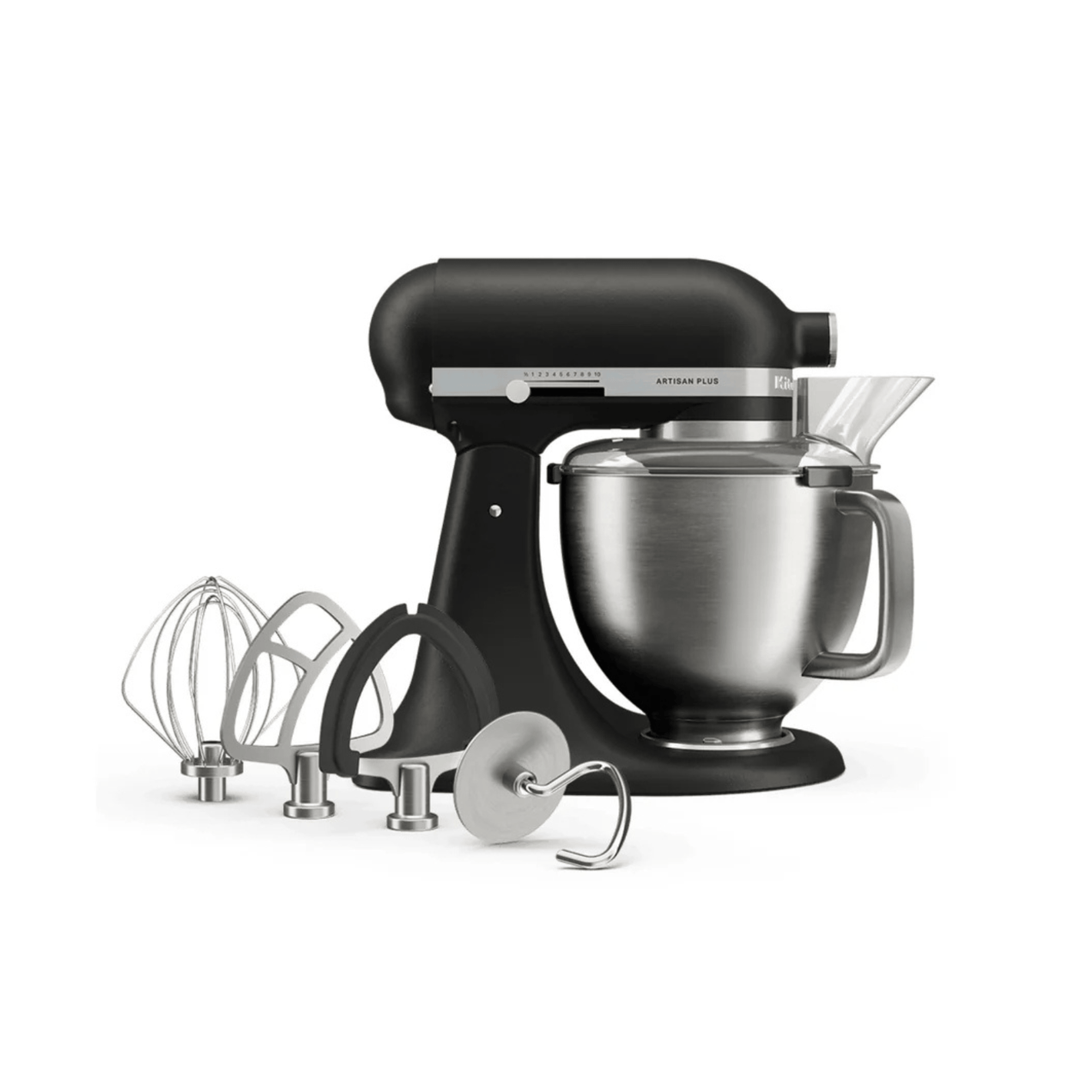 KitchenAid Artisan Plus Tilt-Head Stand Mixer KSM50 Matte Black