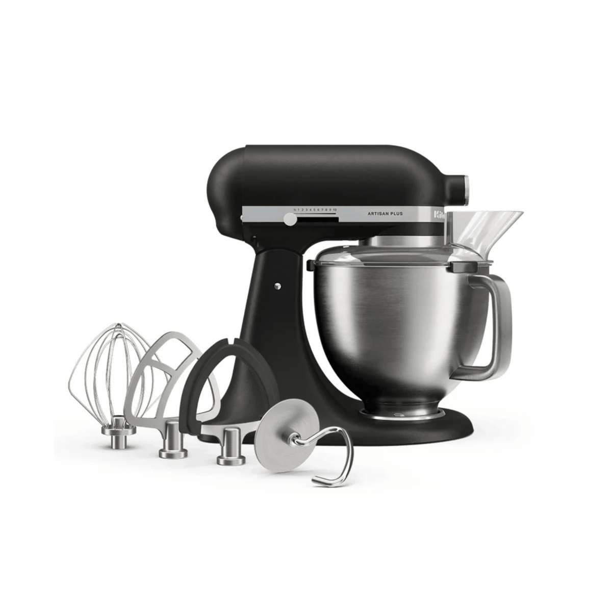KitchenAid Artisan Plus Tilt-Head Stand Mixer KSM50 Matte Black