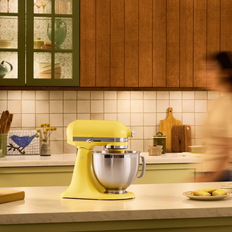 KitchenAid Artisan Tilt-Head Stand Mixer KSM195 Butter - 2025 Colour of the Year