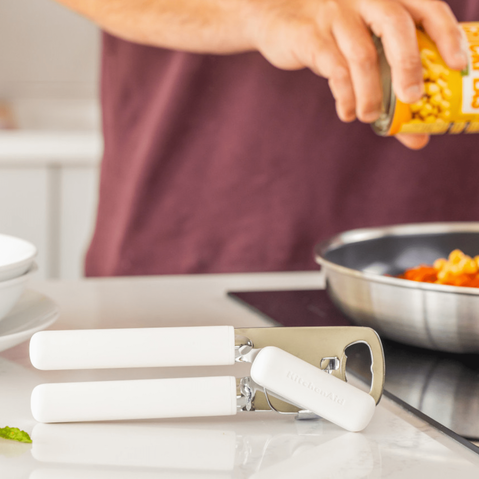 KitchenAid Can Opener Porcelain White