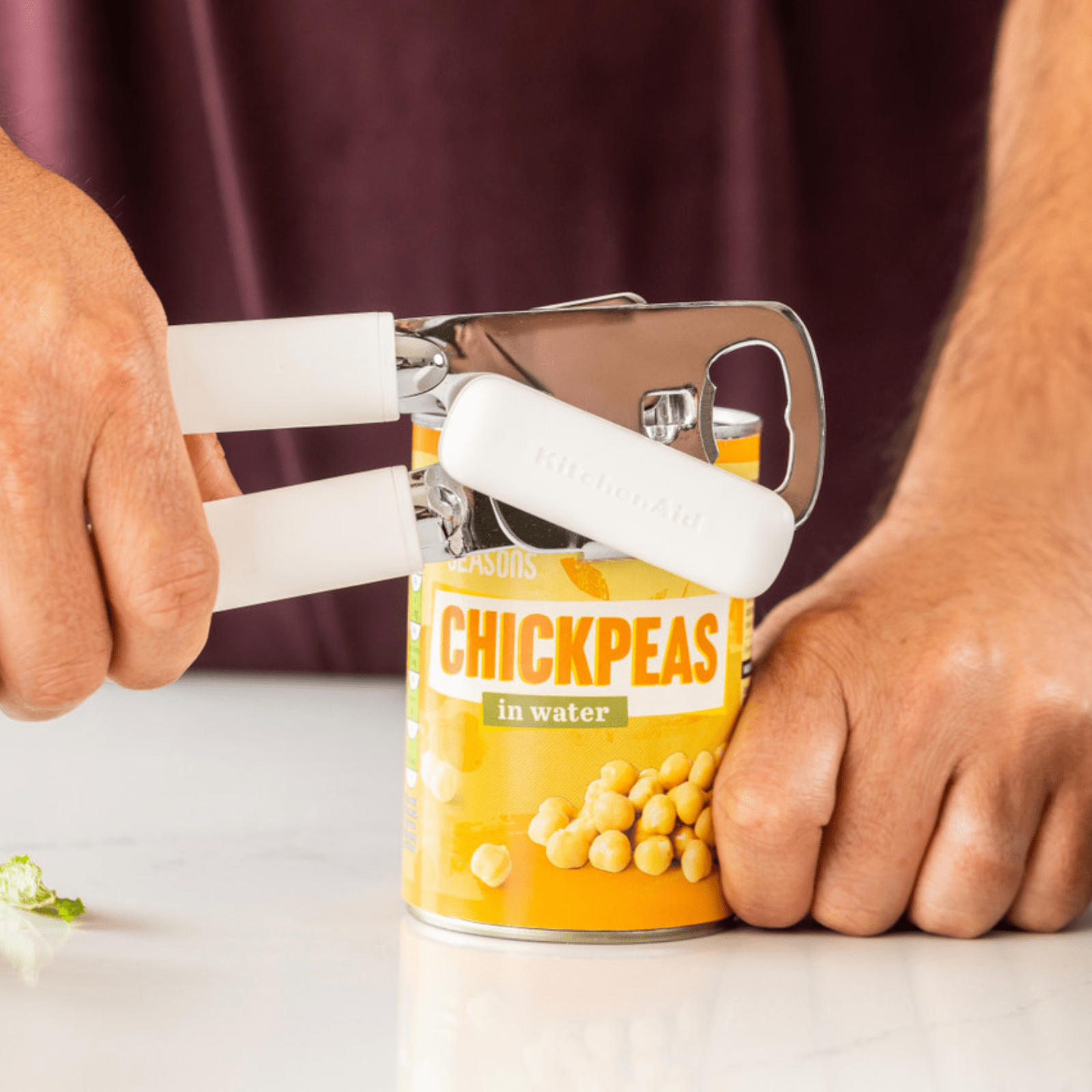 KitchenAid Can Opener Porcelain White