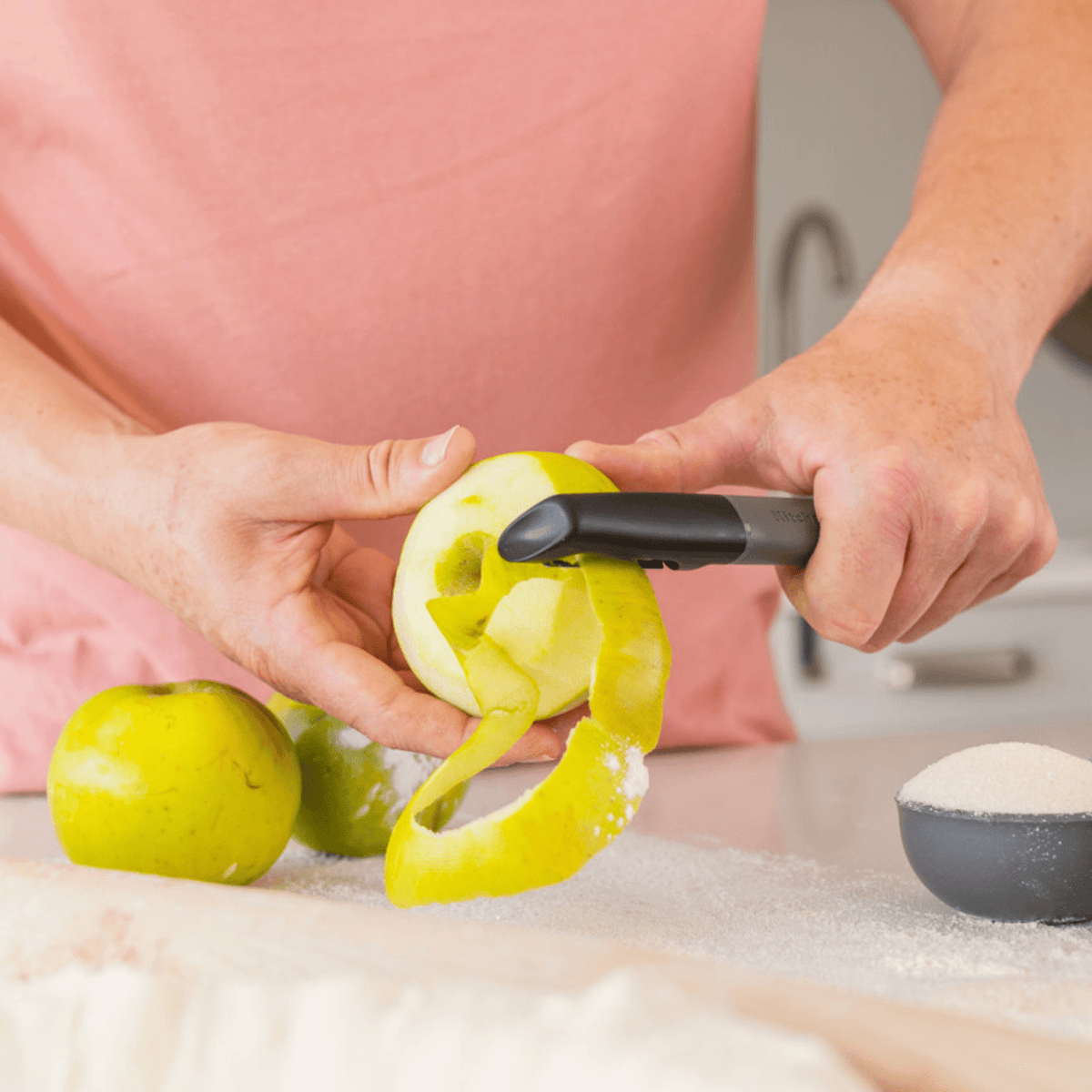 Potato peeler versus other zesting tools