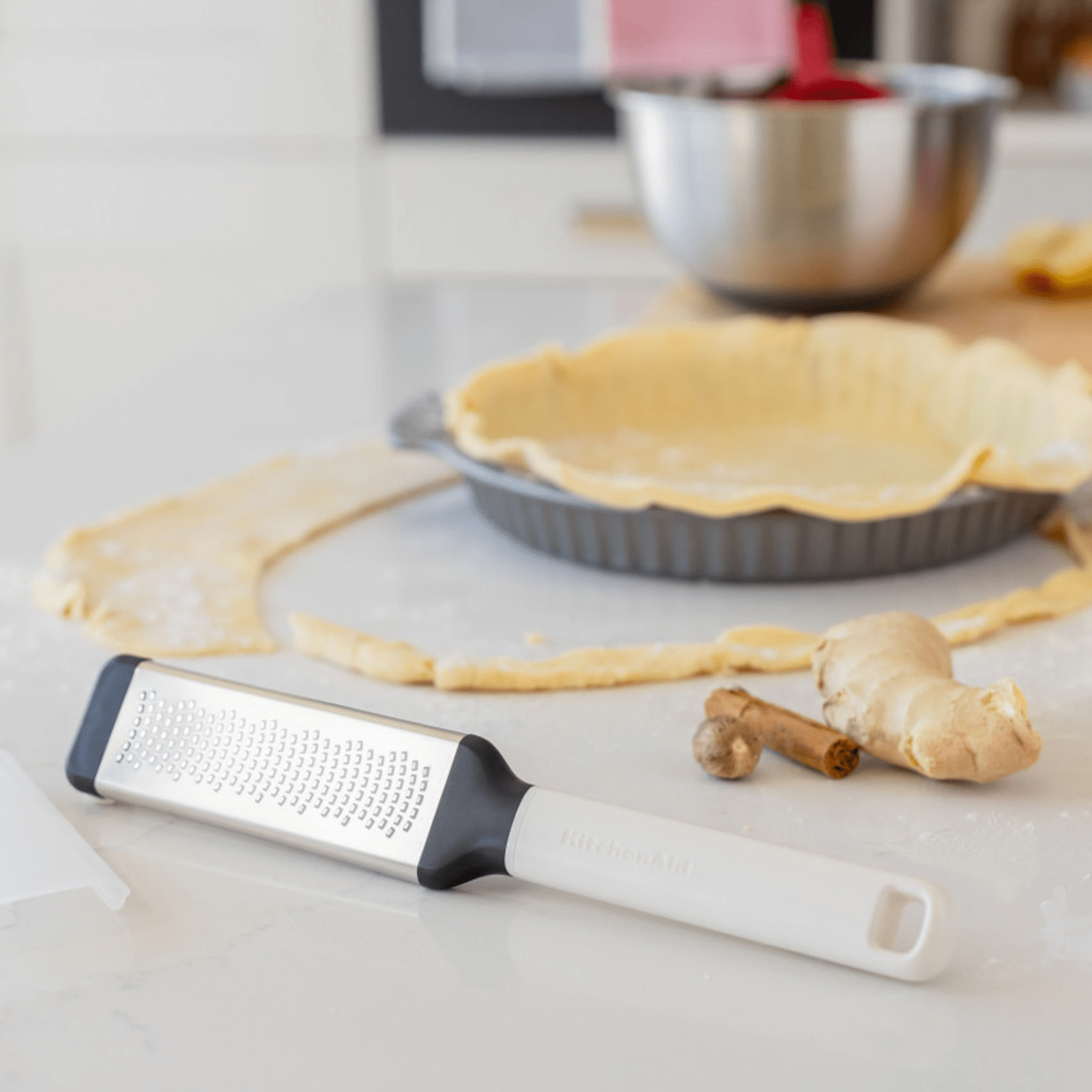 KitchenAid Fine Grater Porcelain White
