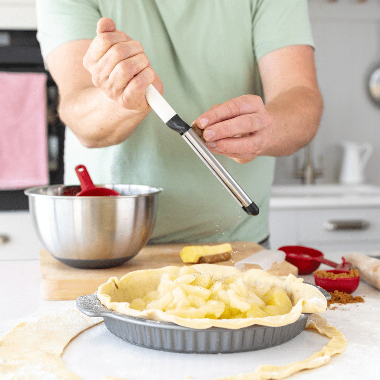 KitchenAid Fine Grater Porcelain White