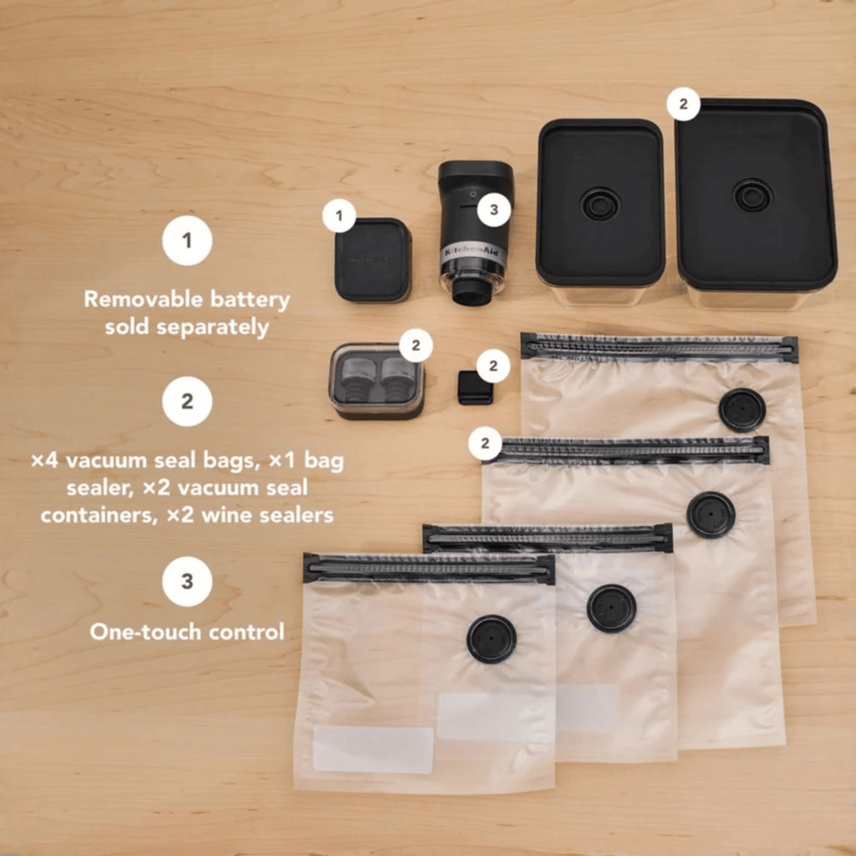 KitchenAid Go Cordless Vacuum Sealer