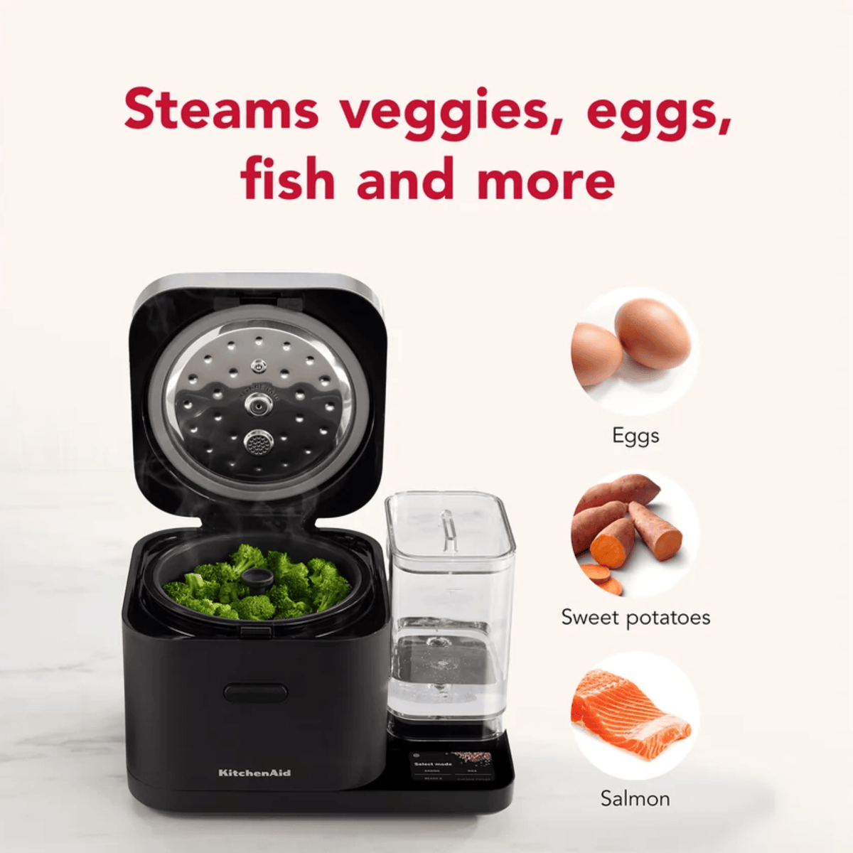 KitchenAid Grain and Rice Cooker Matte Black