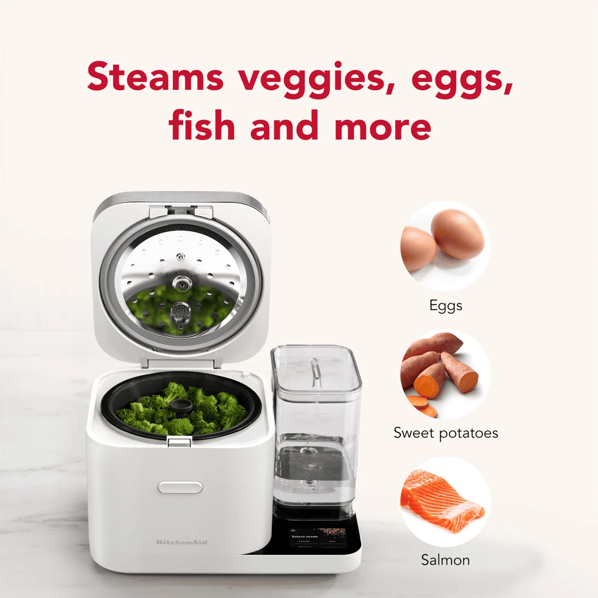 KitchenAid Grain and Rice Cooker Porcelain