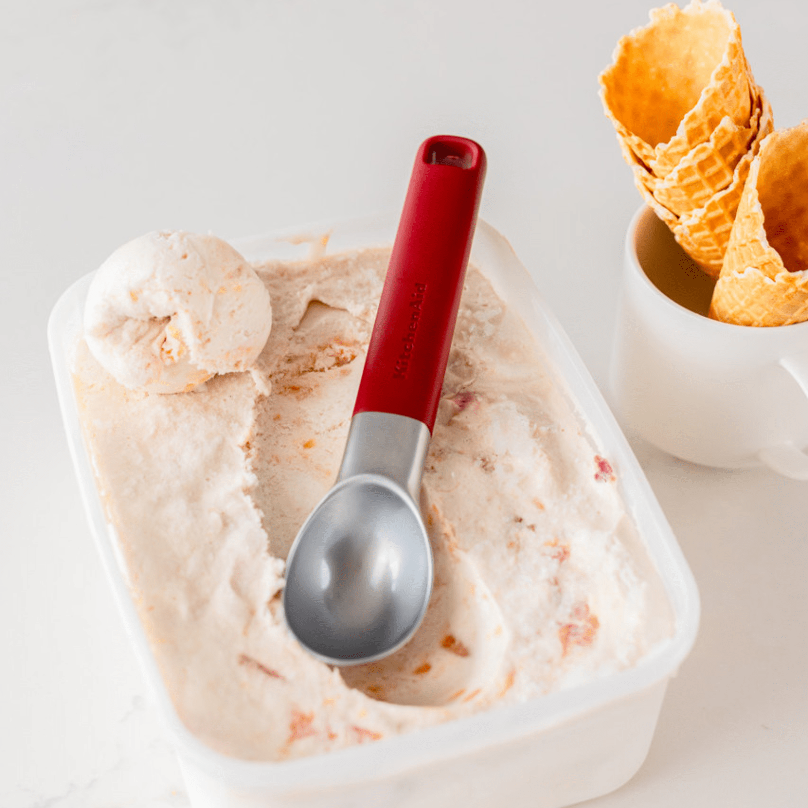 KitchenAid Ice Cream Scoop Empire Red