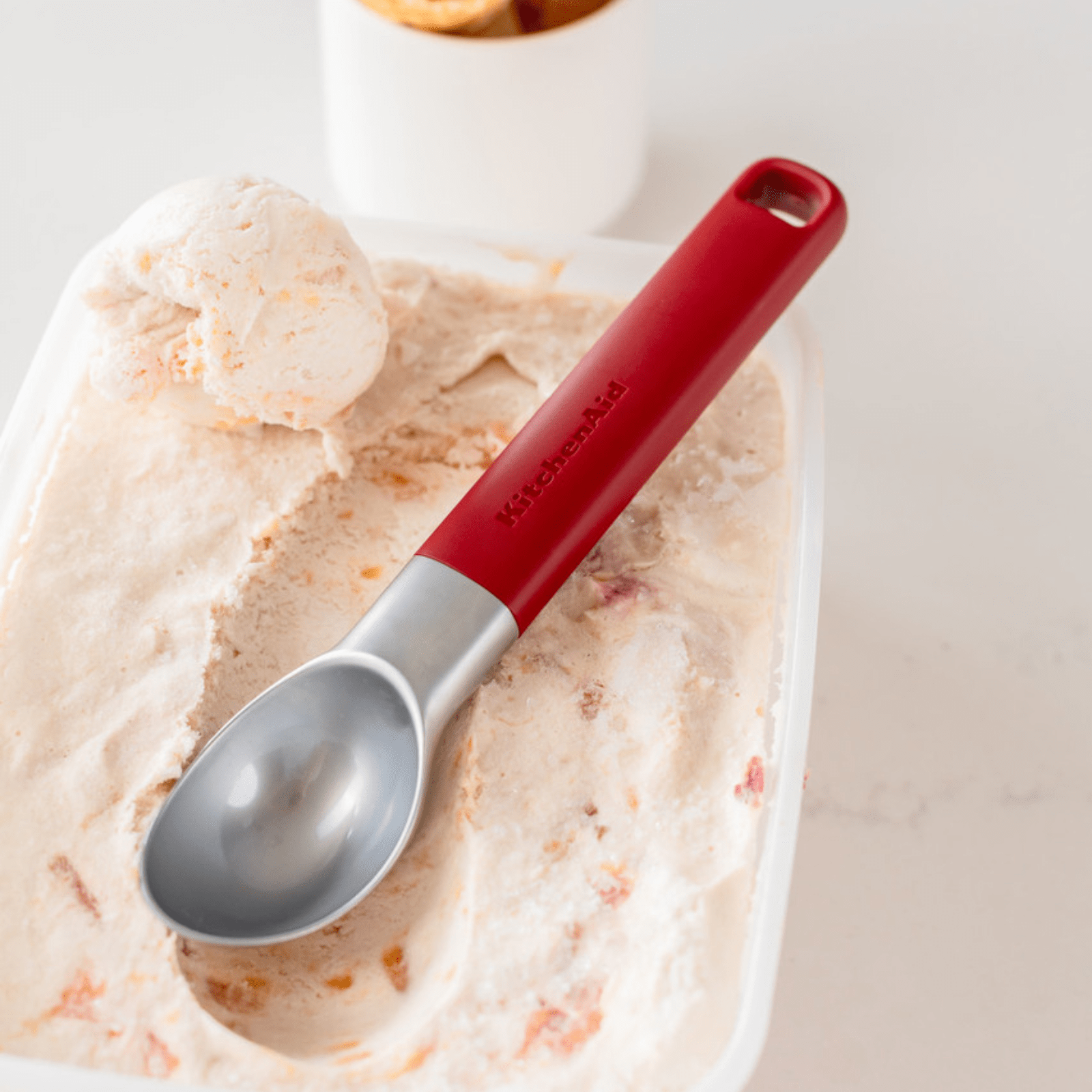 KitchenAid Ice Cream Scoop Empire Red