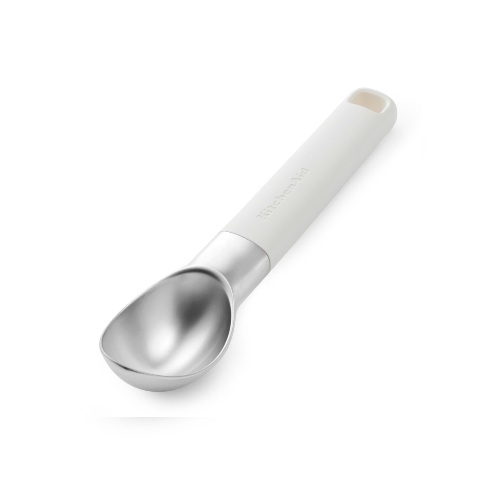 KitchenAid Ice Cream Scoop Porcelain White