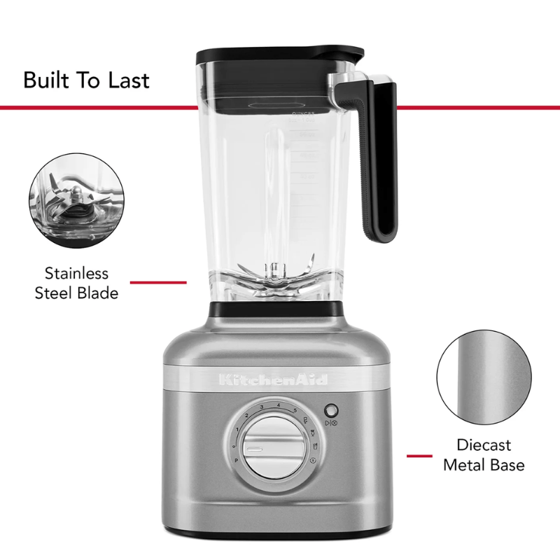 KitchenAid K400 Variable Speed Blender Contour Silver