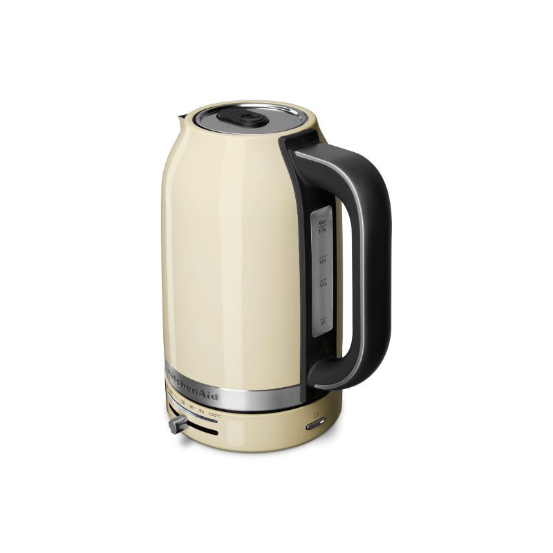 KitchenAid Kettle 1.7L with Variable Temperature Almond Cream The Homestore Auckland