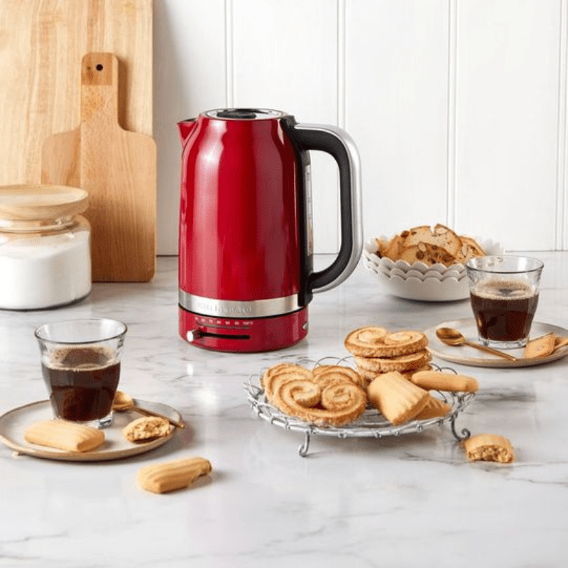 KitchenAid Kettle 1.7L with Variable Temperature Empire Red The Homestore Auckland