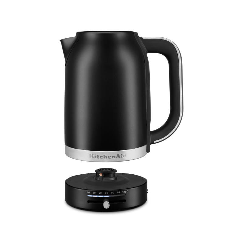 KitchenAid Kettle 1.7L with Variable Temperature Matte Black The Homestore Auckland