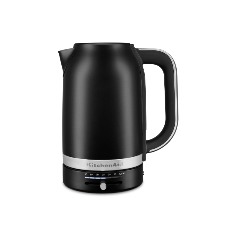 KitchenAid Kettle 1.7L with Variable Temperature Matte Black The Homestore Auckland