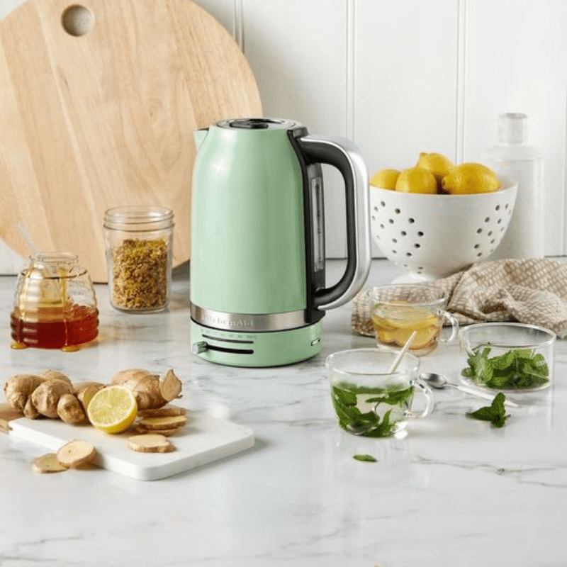 KitchenAid Kettle 1.7L with Variable Temperature Pistachio The Homestore Auckland