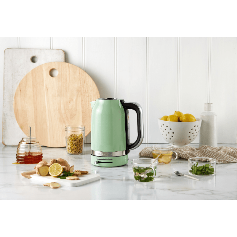 KitchenAid Kettle 1.7L with Variable Temperature Pistachio The Homestore Auckland