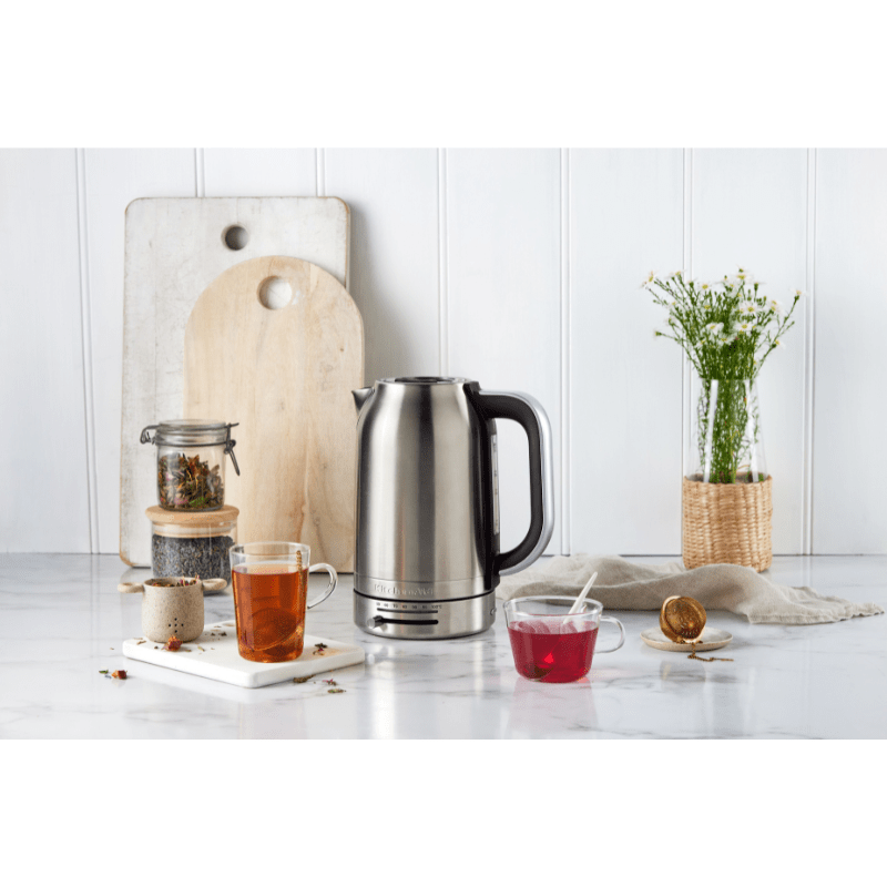 KitchenAid Kettle 1.7L with Variable Temperature Stainless Steel The Homestore Auckland