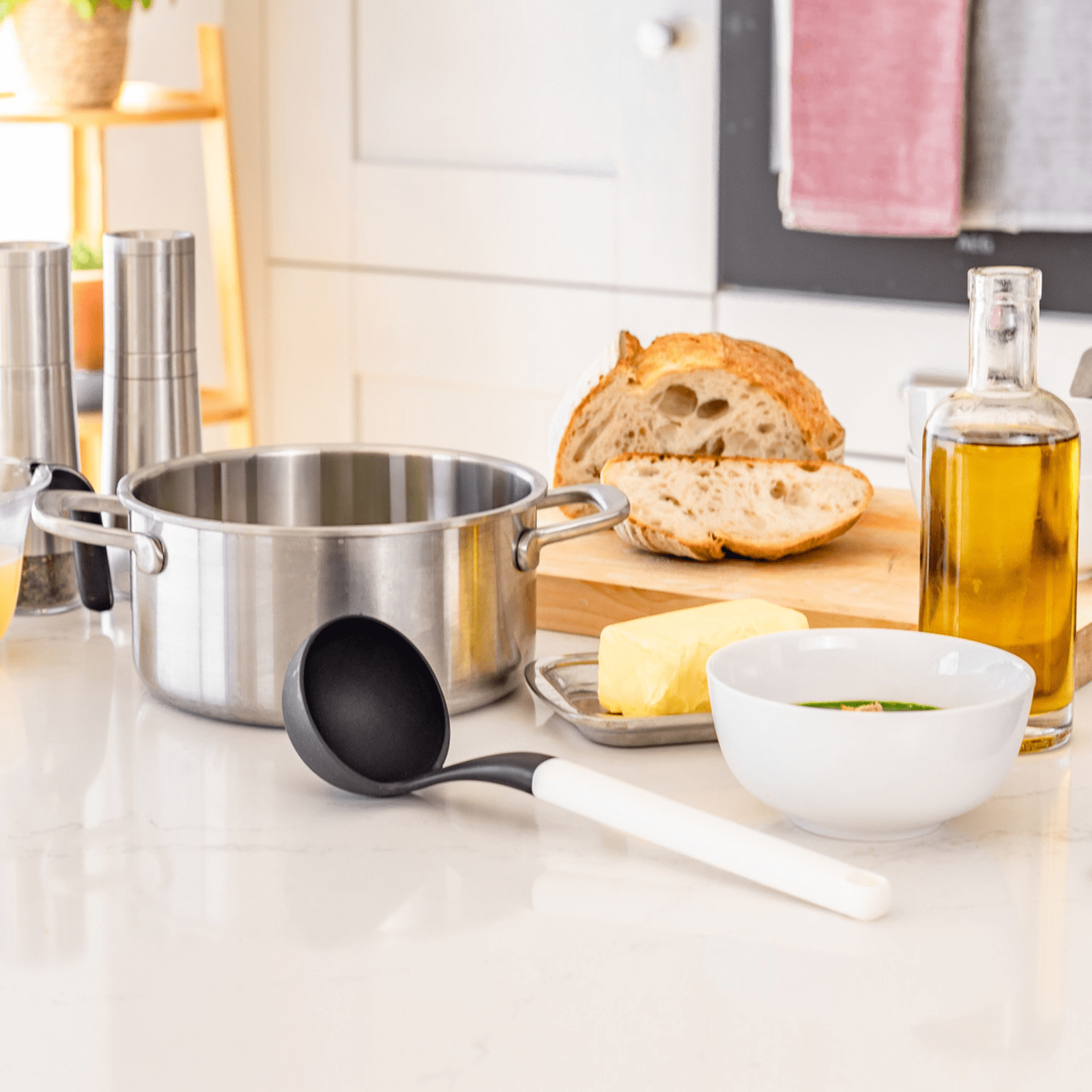 KitchenAid Ladle Porcelain White