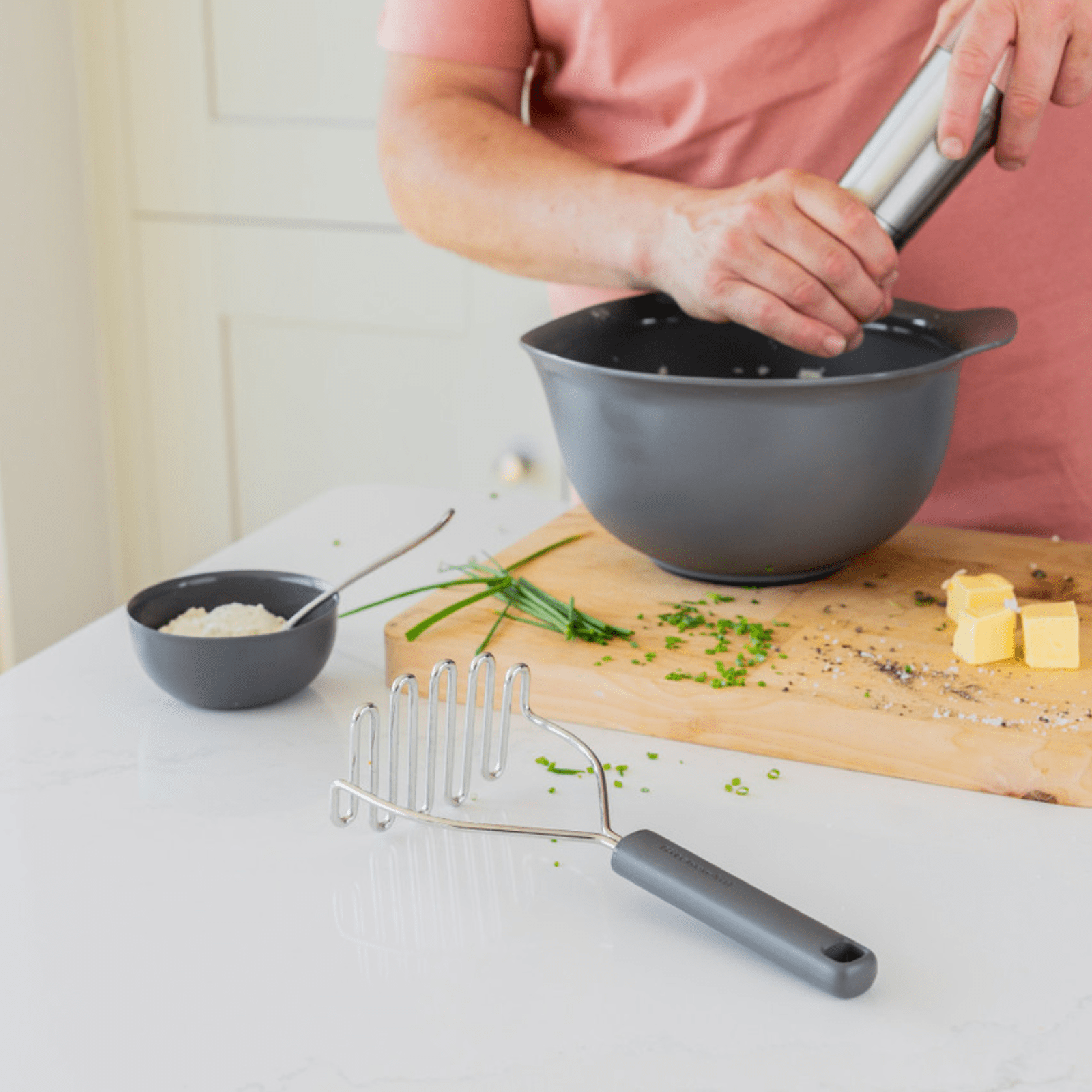 KitchenAid Masher Charcoal Grey