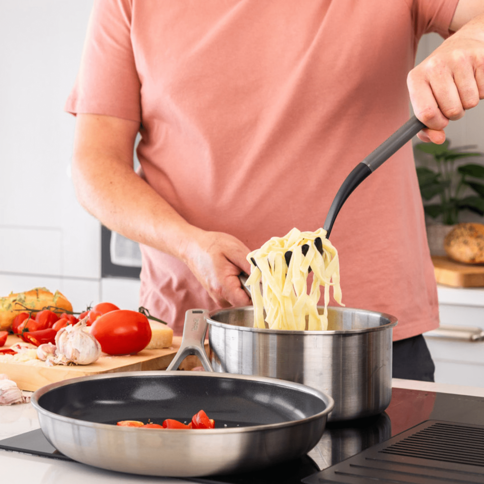 KitchenAid Pasta Server Charcoal Grey