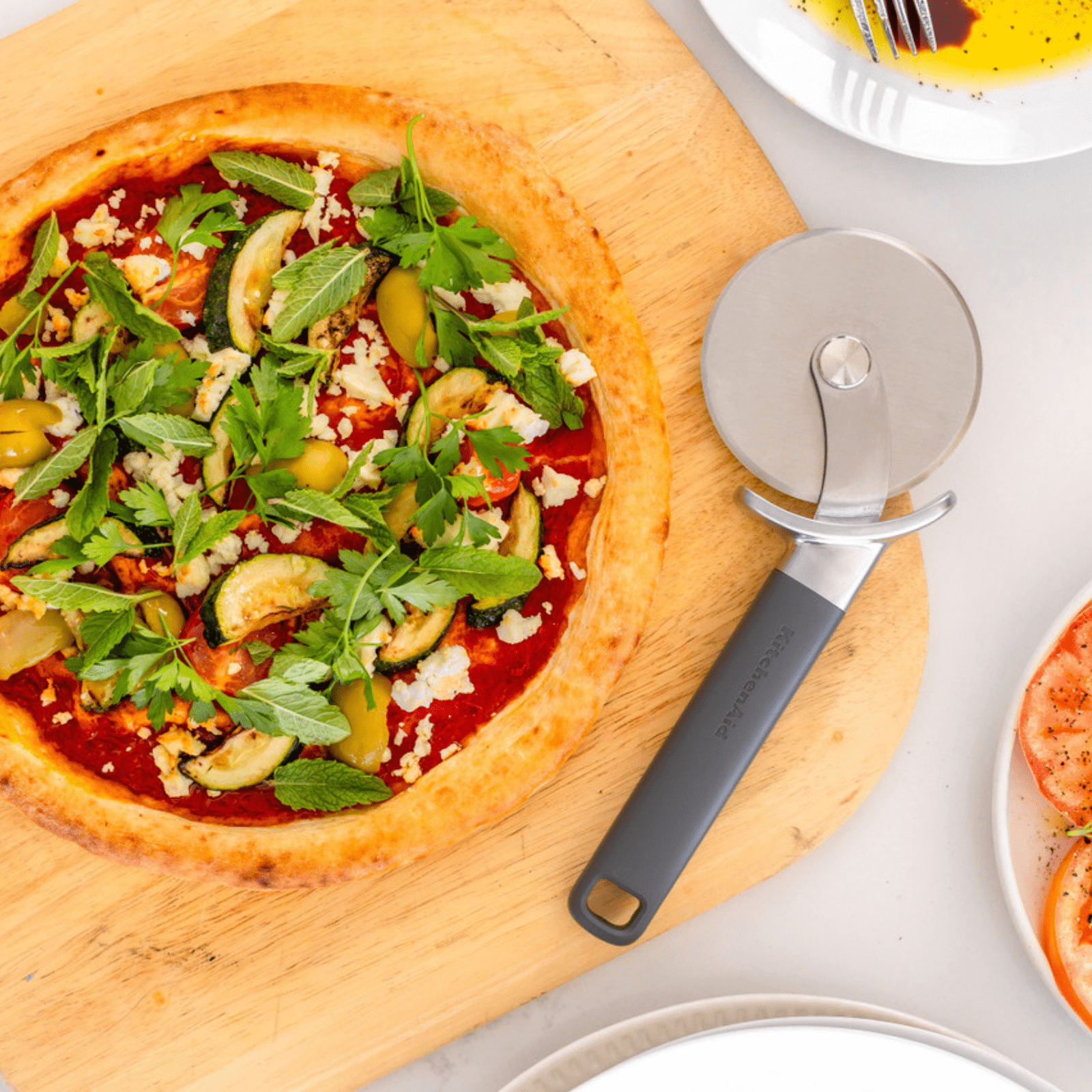 KitchenAid Pizza Wheel Charcoal Grey