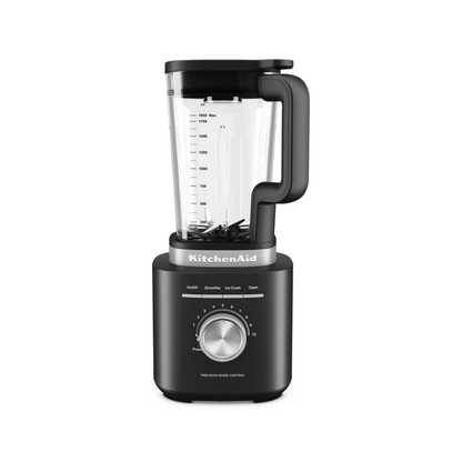 KitchenAid Pure Power Blender with Glass Jar Matte Black