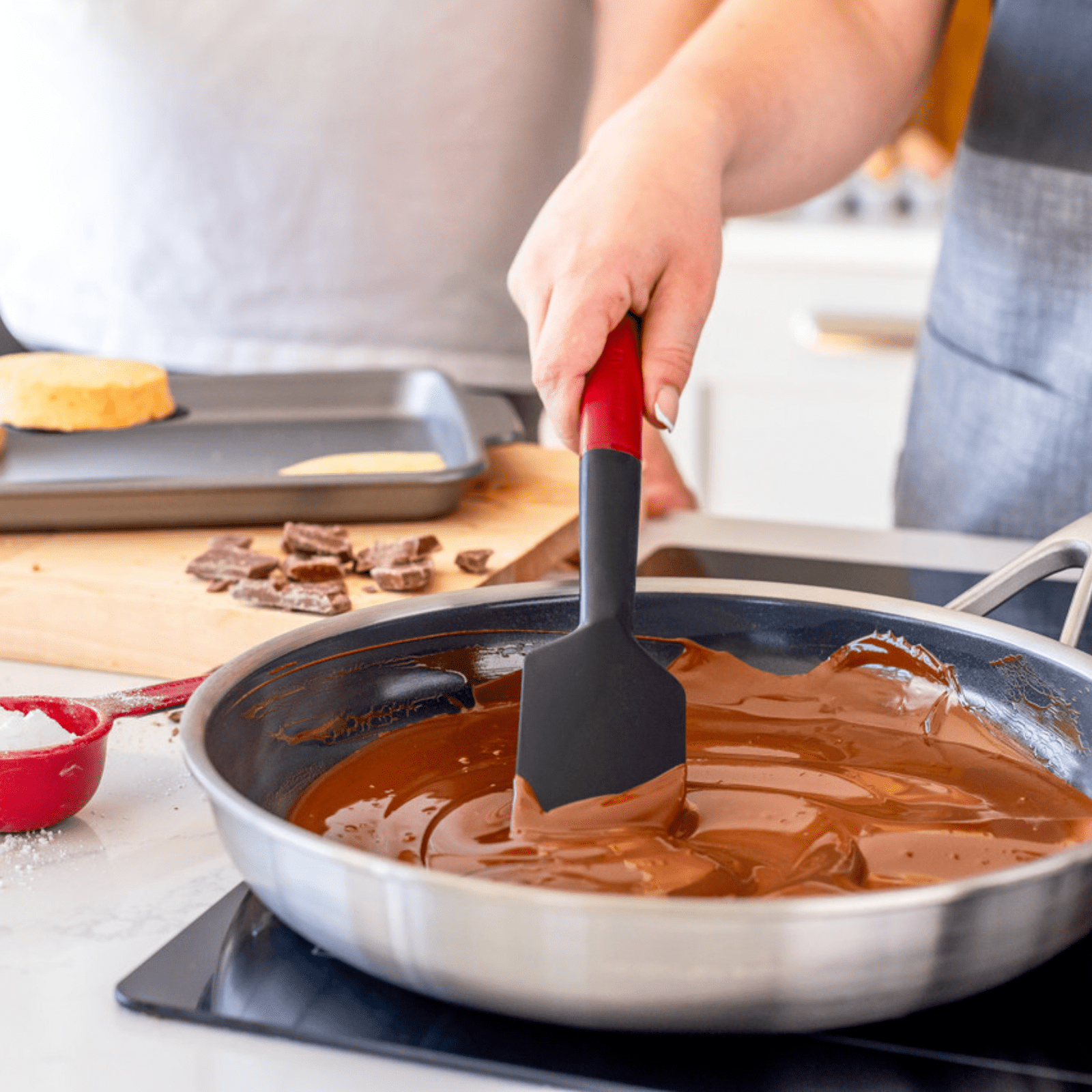 KitchenAid Scraper Spatula Empire Red