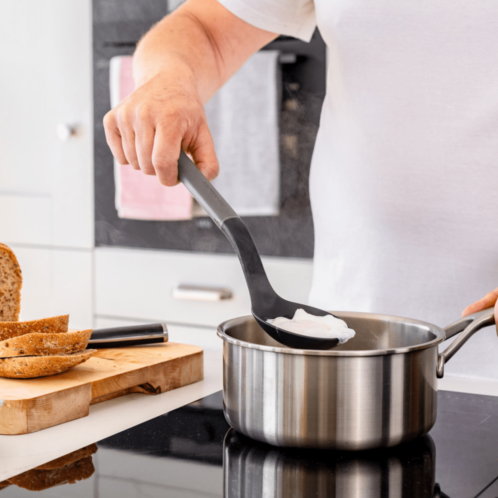KitchenAid Slotted Spoon Charcoal Grey