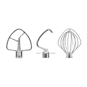 KitchenAid Stainless Steel 3-Piece Set for Tilt-Head Stand Mixer
