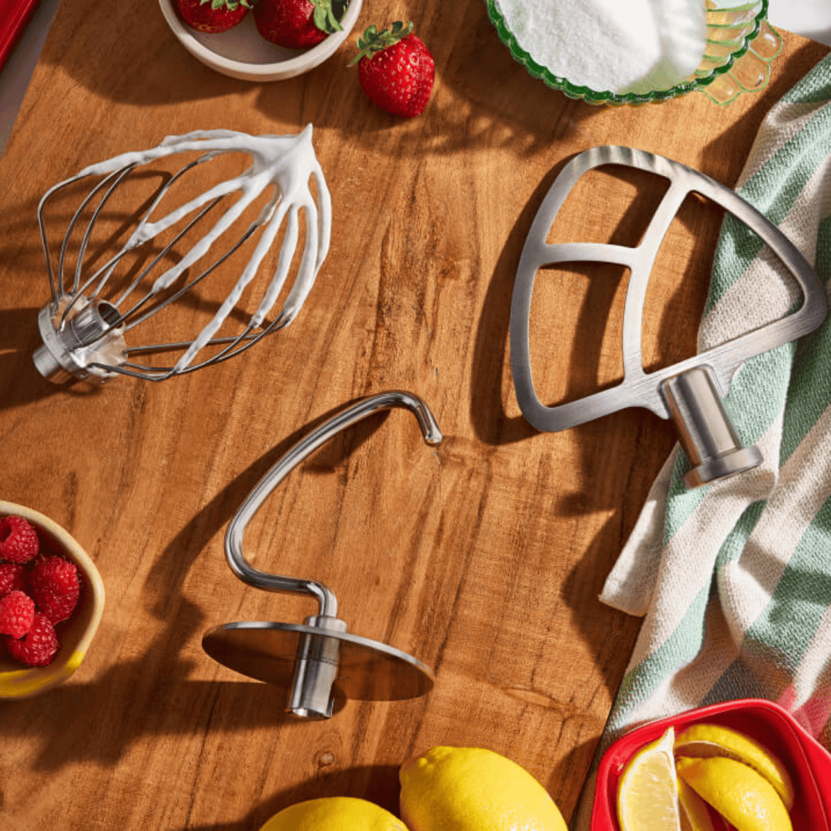 KitchenAid Stainless Steel 3-Piece Set for Tilt-Head Stand Mixer