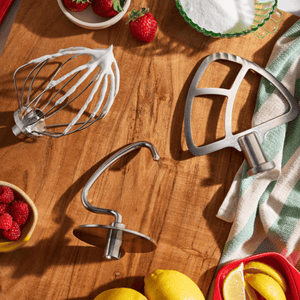 KitchenAid Stainless Steel 3-Piece Set for Tilt-Head Stand Mixer
