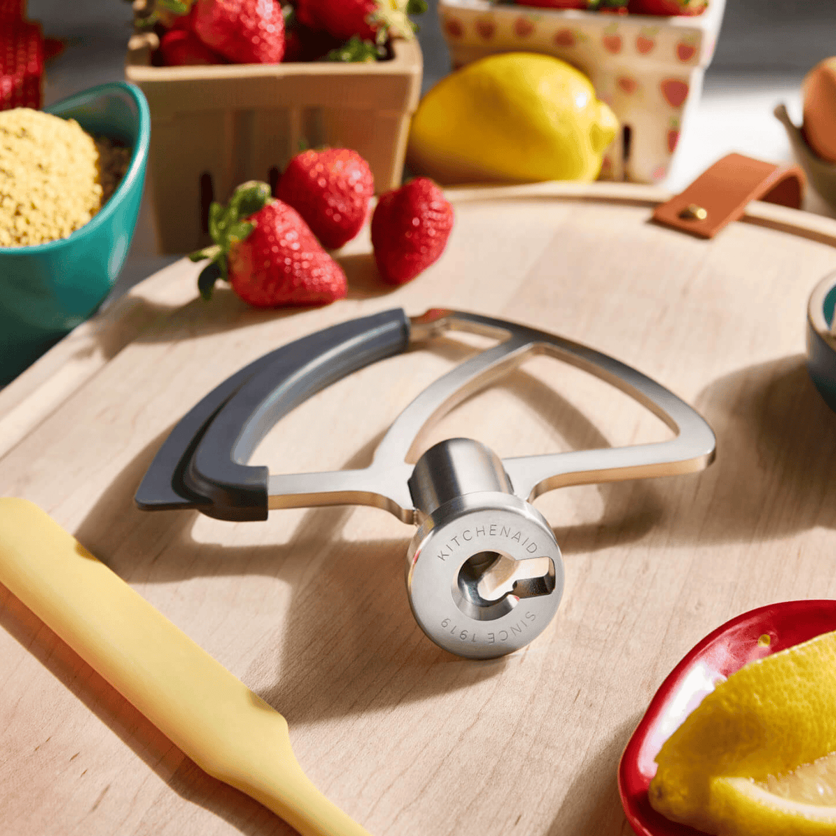 KitchenAid Stainless Steel Flex Edge Beater for Tilt-Head Stand Mixer