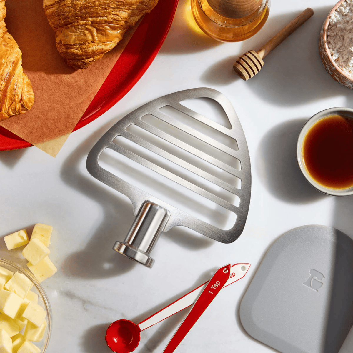 KitchenAid Stainless Steel Pastry Beater for Tilt-Head Stand Mixer