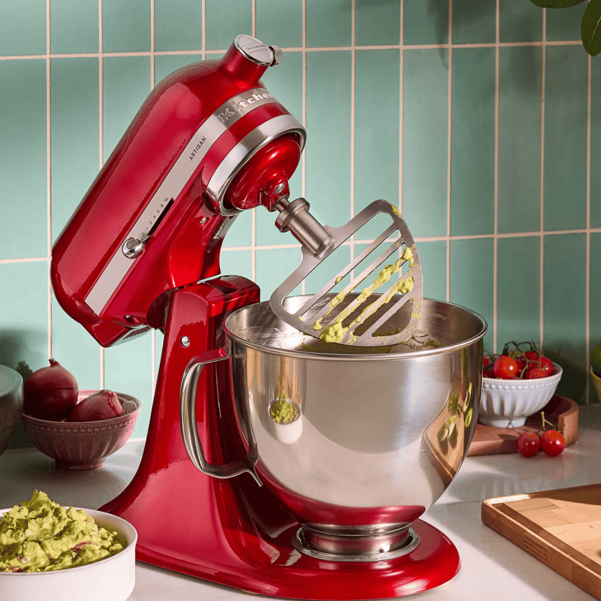 KitchenAid Stainless Steel Pastry Beater for Tilt-Head Stand Mixer