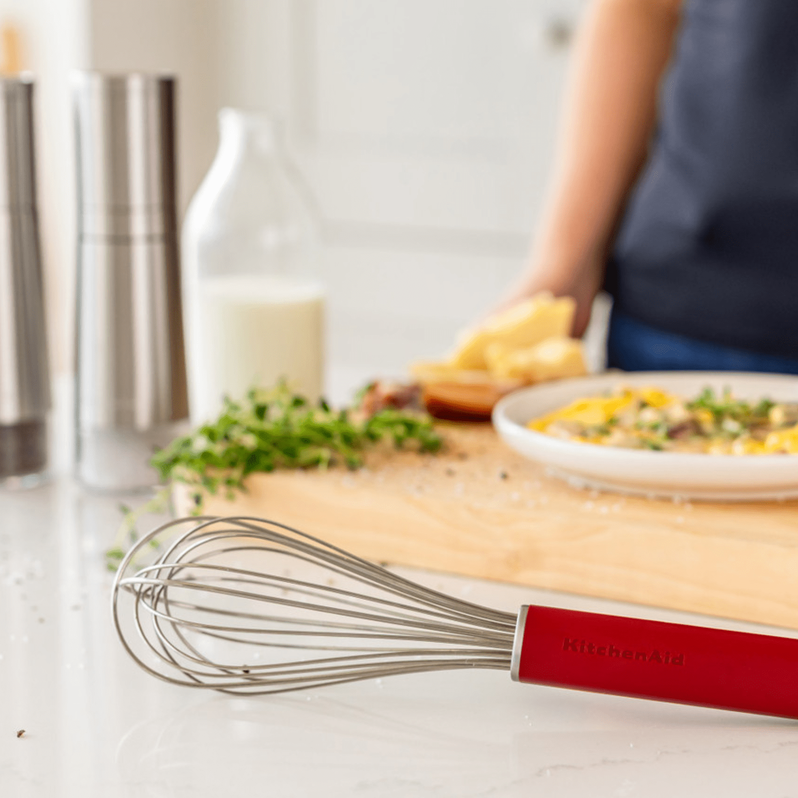 KitchenAid Utility Whisk Empire Red 27cm
