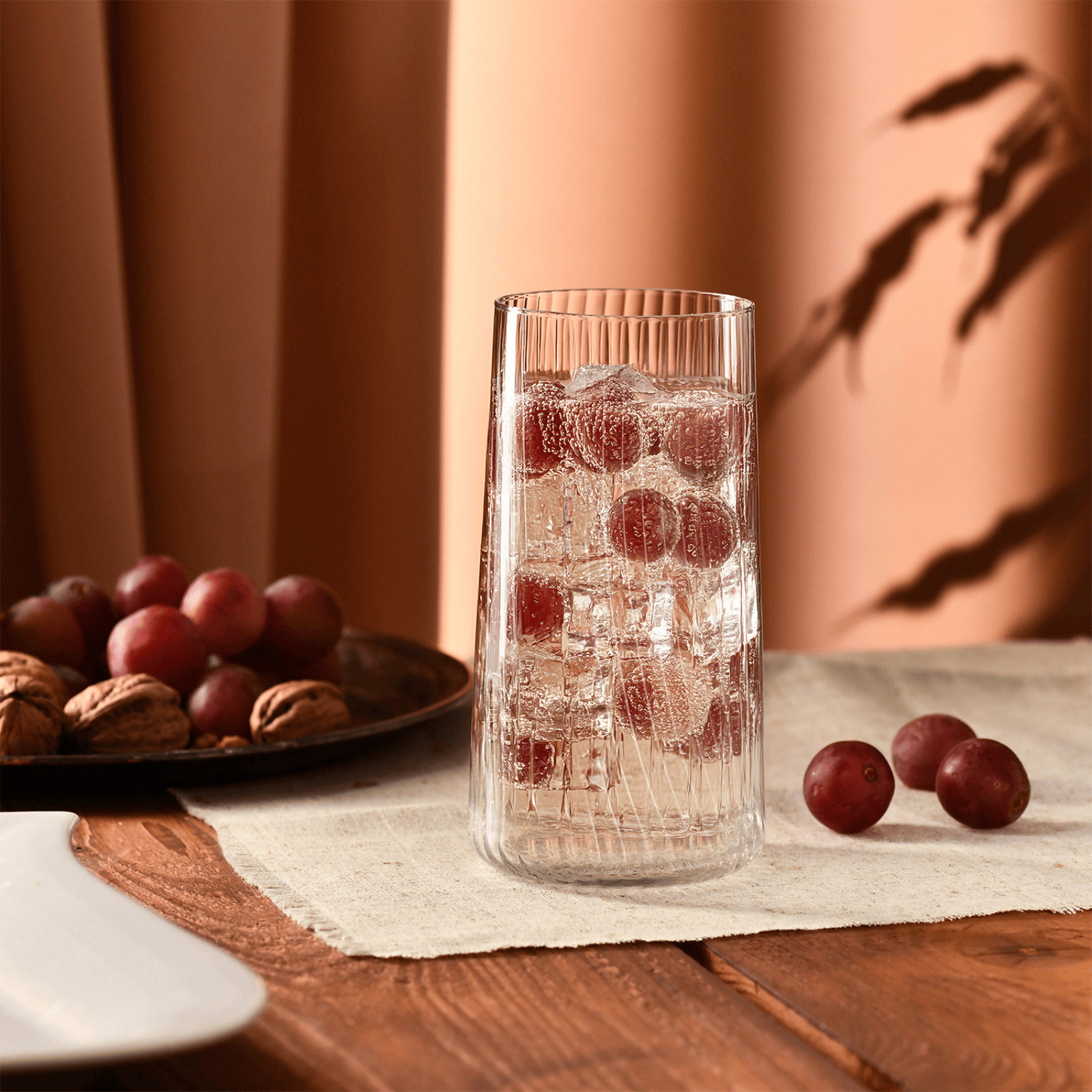 Krosno Avant-Garde Lumi Highball Glass 550ml Set of 6