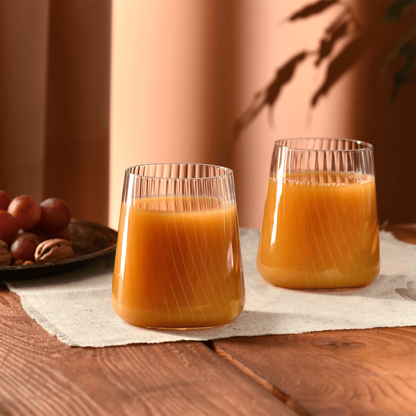 Krosno Avant-Garde Lumi Tumbler Glass 430ml Set of 6