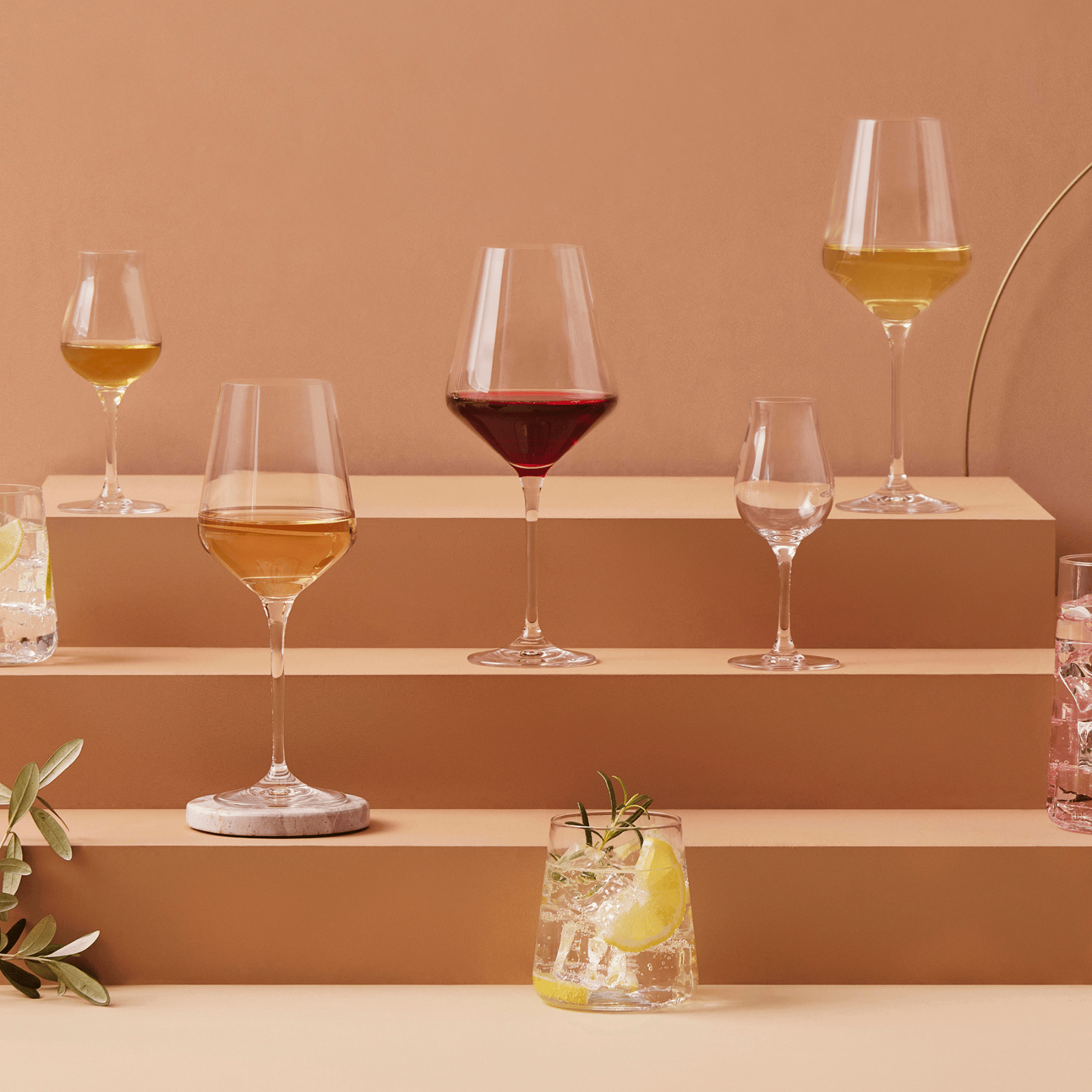 Krosno Avant-Garde Wine Glass 450ml Set of 6