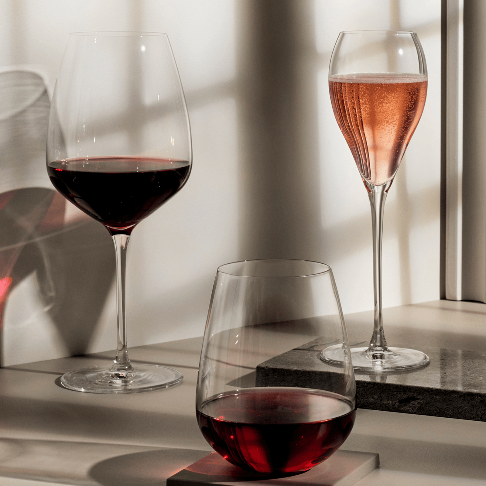 Krosno Duet Wine Glass 520ml Set of 2