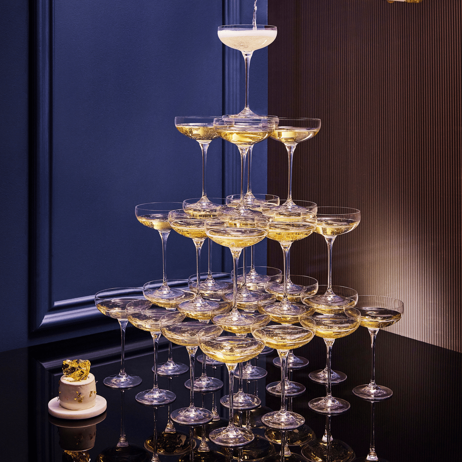 Krosno Harmony Champagne Coupe Glass 280ml Set of 6