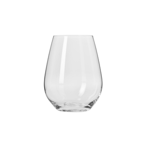Krosno Harmony Stemless Wine Glass 440ml Set of 6
