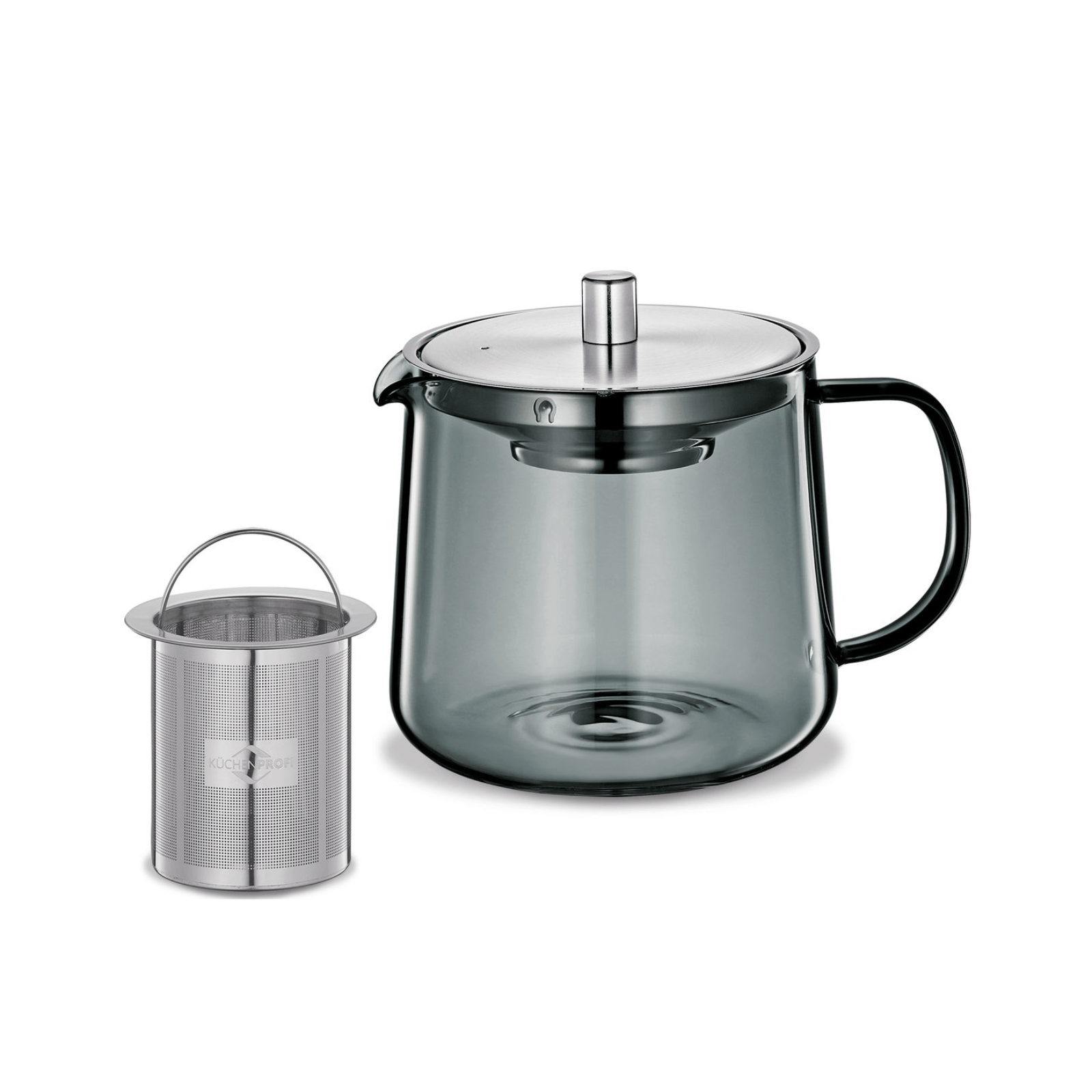 Kuchenprofi Assam Teapot 600ml Grey