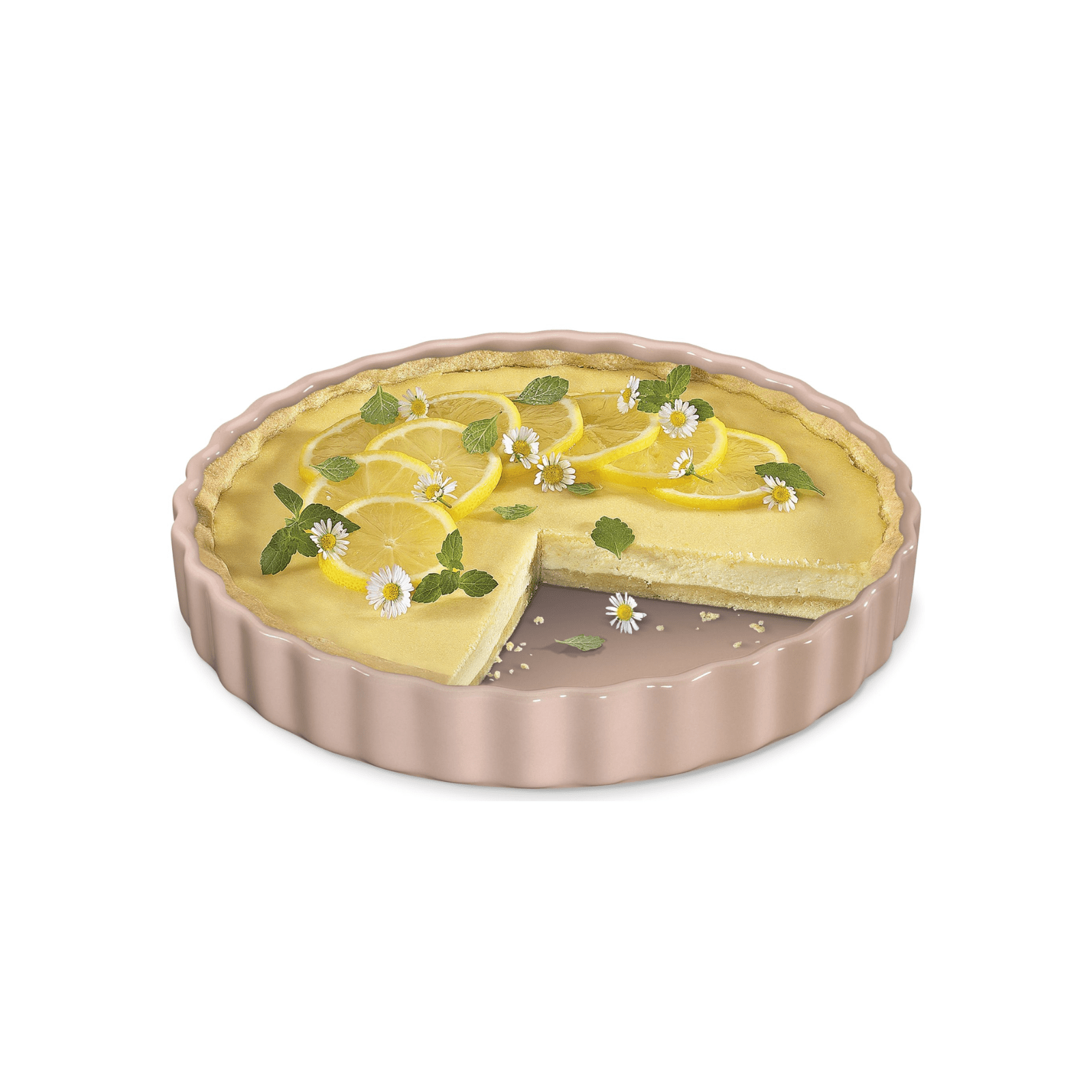 Kuchenprofi Porto Flan Dish 28cm Pink