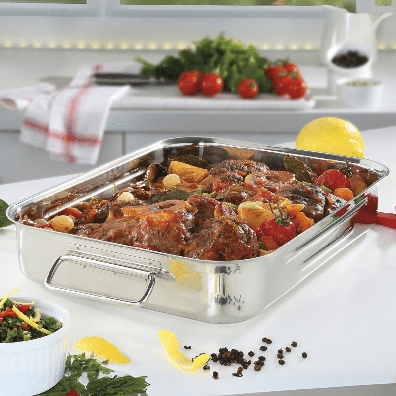 Kuchenprofi Stainless Steel Roasting Pan 35cm x 25cm