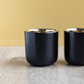 La Cafetiere Double-Walled Matte Ceramic Espresso Cups 70ml 2-Pack