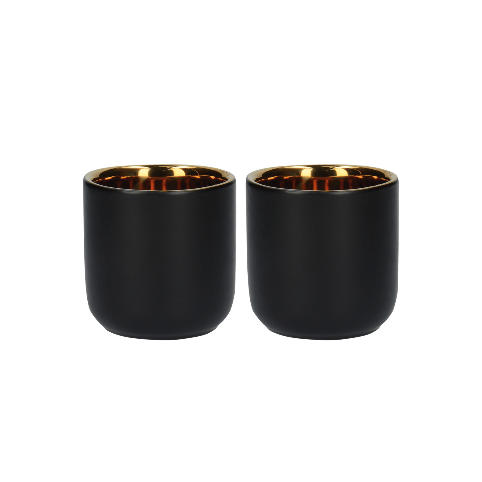 La Cafetiere Double-Walled Matte Ceramic Espresso Cups 70ml 2-Pack